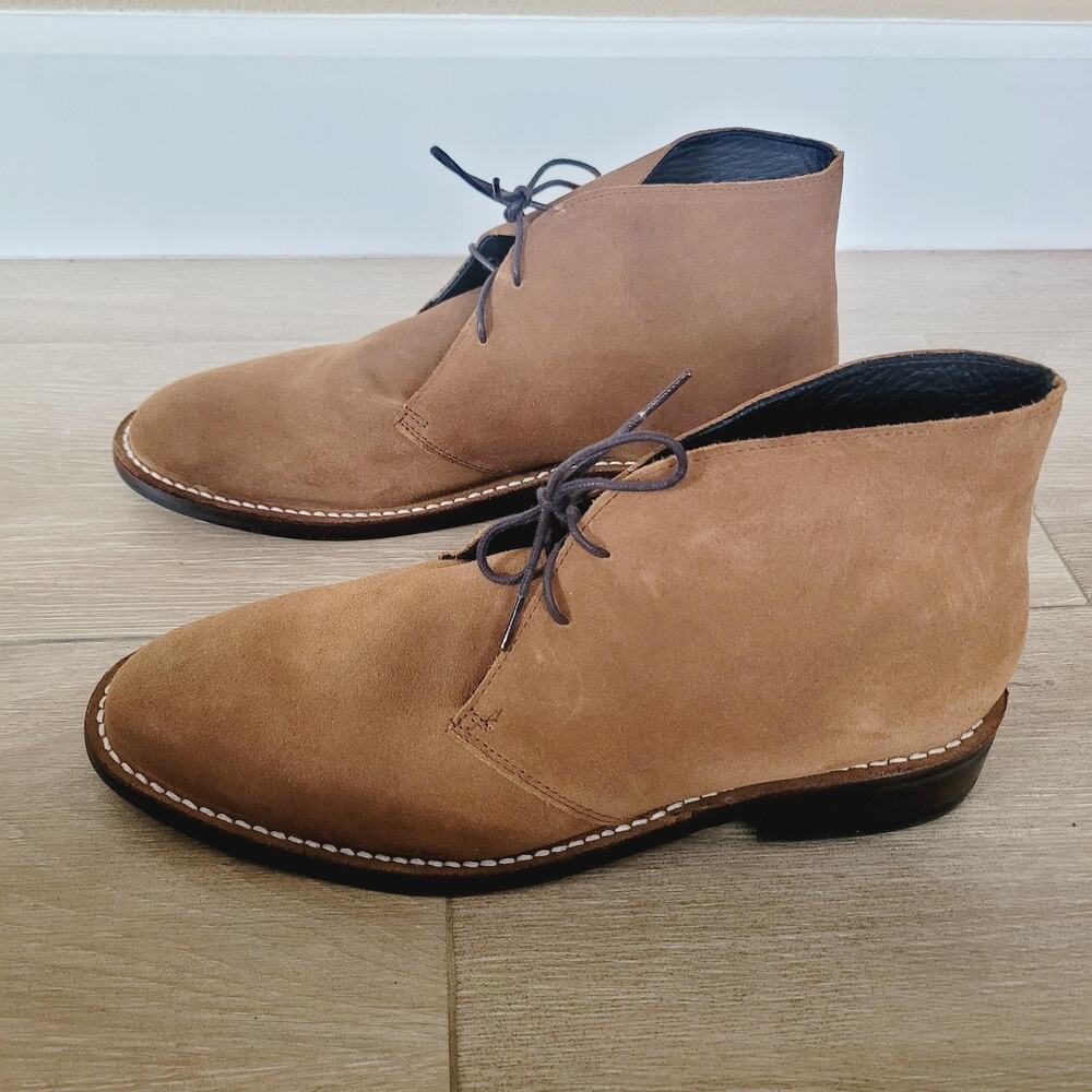 Thursday Boot Scout Chukka Mens Size 12 Brown Tan Suede Lace Up Desert Heritage